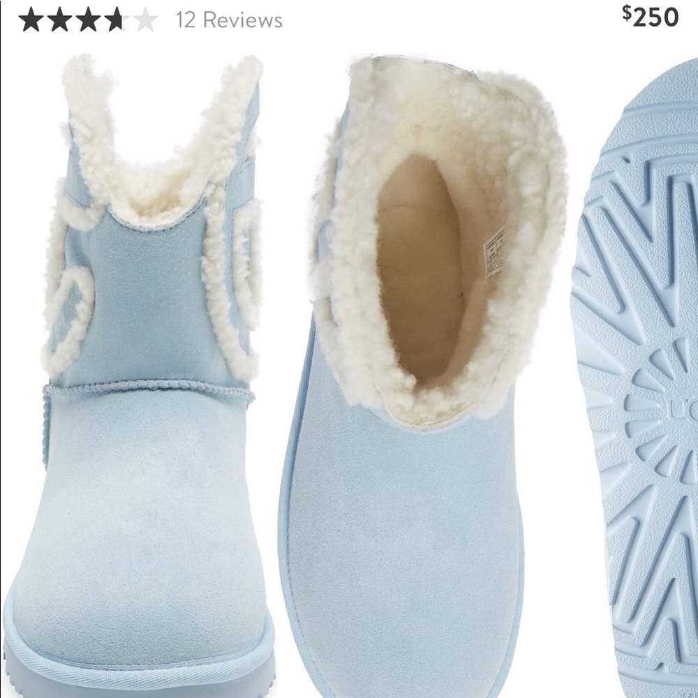 Blue Ugg x Telfar boots brand new and sold out - Picture 3 of 3